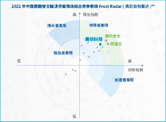 中国数据安全解决方案市场「领导者」